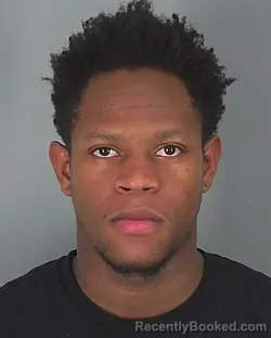 Recent Mugshot Image for ZYQWAIN GENTRY in Spartanburg County, South Carolina