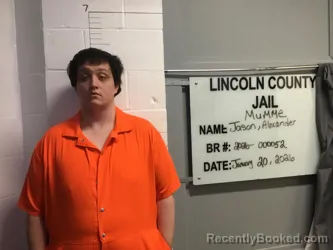 Recent Mugshot Image for JASON ALEXANDER MUMME in Lincoln County, Oklahoma