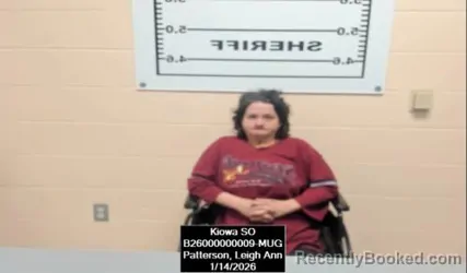 Recent Mugshot Image for Leigh Ann Patterson in Kiowa County, Kansas