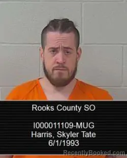 Recent Mugshot Image for Skyler Tate Harris in Rooks County, Kansas