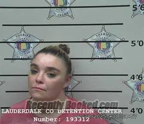 Recent Mugshot Image for BRITTANY NICOLE BALENTINE in Lauderdale County, Alabama
