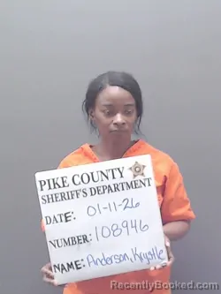 Recent Mugshot Image for KRYSTLE DESHAY ANDERSON in Pike County, Alabama