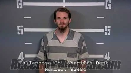 Recent Mugshot Image for BRANDON LEE BROADERWAY in Tallapoosa County, Alabama