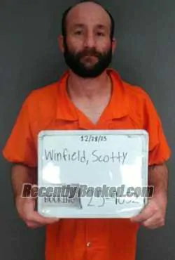 Recent Mugshot Image for Scotty Dale Winfield in Sebastian County, Arkansas