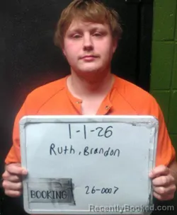 Recent Mugshot Image for Brandon Taylor Ruth in Sebastian County, Arkansas