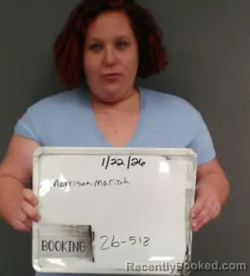 Recent Mugshot Image for Mariah Dawn Morrison in Sebastian County, Arkansas
