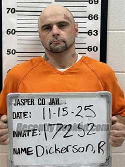 Recent Mugshot Image for RANDY GLEN DICKERSON JR in Jasper County, Iowa