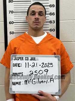 Recent Mugshot Image for ANTHONY JOHN MCGILVREY in Jasper County, Iowa
