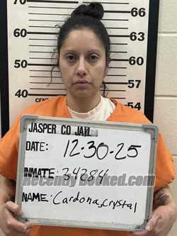 Recent Mugshot Image for CRYSTAL CARDONA in Jasper County, Iowa