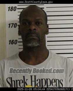 Recent Mugshot Image for JERRY LEE HAYES in Scott County, Iowa