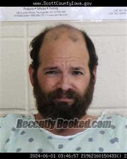 Recent Mugshot Image for NATHAN JAMES JOHNSON in Scott County, Iowa