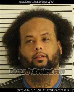 Recent Mugshot Image for TAURUS ALLEN BRYANT in Scott County, Iowa