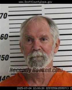 Recent Mugshot Image for JOHN FRANCIS INEICHEN in Scott County, Iowa