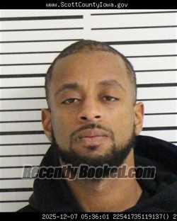 Recent Mugshot Image for KENNETH JOSHUA COSEY in Scott County, Iowa