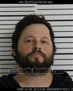 Recent Mugshot Image for QUINN WILLIAM SANFORD in Scott County, Iowa