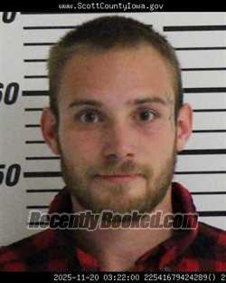 Recent Mugshot Image for SEVAN JONATHAN SPOONER in Scott County, Iowa