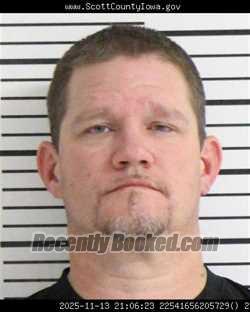 Recent Mugshot Image for ERIC ALLEN WILLEMARCK in Scott County, Iowa