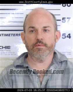 Recent Mugshot Image for MICHAEL OBRIEN SCAIFE in Scott County, Iowa