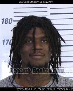 Recent Mugshot Image for JAVON HARVEY EVANS in Scott County, Iowa