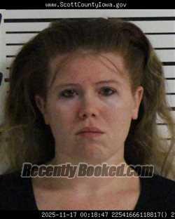 Recent Mugshot Image for TABITHA LEA BROWN in Scott County, Iowa