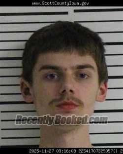 Recent Mugshot Image for MASON RILEY STAHLER in Scott County, Iowa