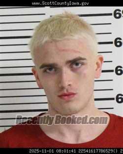 Recent Mugshot Image for FOSTER WILLIAM SAMELS in Scott County, Iowa