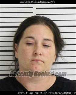 Recent Mugshot Image for JAMIE NICOLE FRANKLIN in Scott County, Iowa