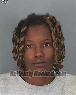 Recent Booking / Mugshot for AMIAH TIMARAH DANIELS in Spartanburg ...