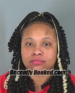 Recent Mugshot Image for TYMESHA RICE in Spartanburg County, South Carolina