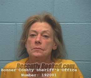Recent Mugshot Image for TRACY LOU ADAMS in Bonner County, Idaho