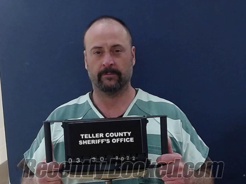Recent Booking / Mugshot for KEVIN JOHN WEBBER in Teller County, Colorado