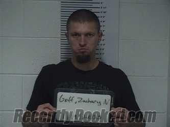 Recent Mugshot Image for ZACHARY N GOFF in Clay County, Illinois