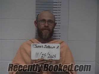 Recent Mugshot Image for ZEPHRUM ALEXANDER JONES in Clay County, Illinois