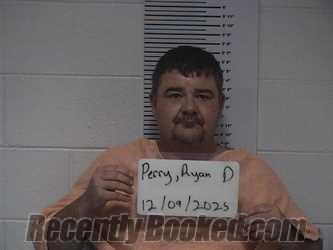 Recent Mugshot Image for RYAN D PERRY in Clay County, Illinois
