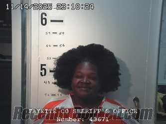 Recent Mugshot Image for LATYRA C JACKSON in Fayette County, Illinois