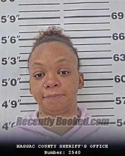 Recent Mugshot Image for MEGAN N MCDONALD in Massac County, Illinois