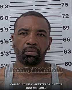 Recent Mugshot Image for TERRANCE C MOORE in Massac County, Illinois