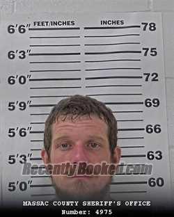 Recent Mugshot Image for JUSTIN C STUART in Massac County, Illinois