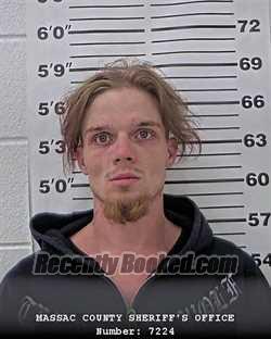 Recent Mugshot Image for GAVIN M HELMS in Massac County, Illinois
