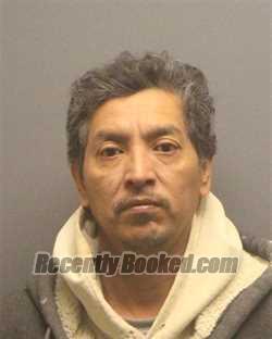 Recent Mugshot Image for ANGEL ISIDRO in Guilford County, North Carolina