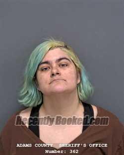 Recent Booking / Mugshot for ERICA MARIE PHENIX in Adams County, Indiana