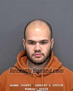 Recent Mugshot Image for AIDAN MICHEAL KNELLER in Adams County, Indiana