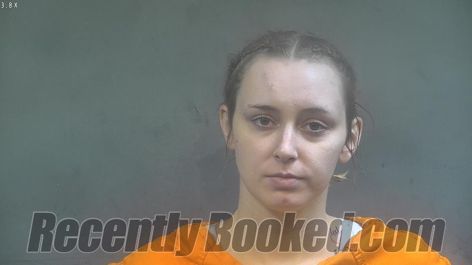Recent Mugshot Image for Hailey Mitchell in Boone County, Indiana