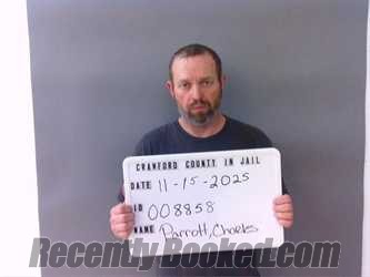 Recent Mugshot Image for CHARLES PARROTT in Crawford County, Indiana