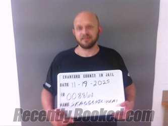 Recent Mugshot Image for NICHOLAS SKAGGS in Crawford County, Indiana