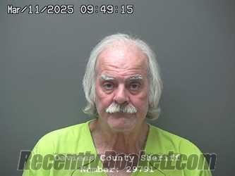 Recent Mugshot Image for DENNIS WAYNE SIDEBOTTOM in Daviess County, Indiana