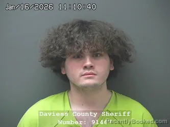 Recent Mugshot Image for BLAISE ANTHONY MITCHELL in Daviess County, Indiana