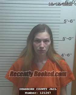 Recent Booking / Mugshot for KARLEY RAYN MILLER in Dearborn County, Indiana