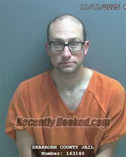 Recent Mugshot Image for DUSTIN LEE FOIST in Dearborn County, Indiana