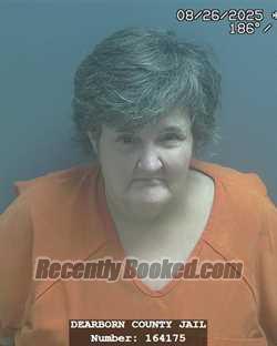 Recent Mugshot Image for ANGELA LEE WHITT in Dearborn County, Indiana